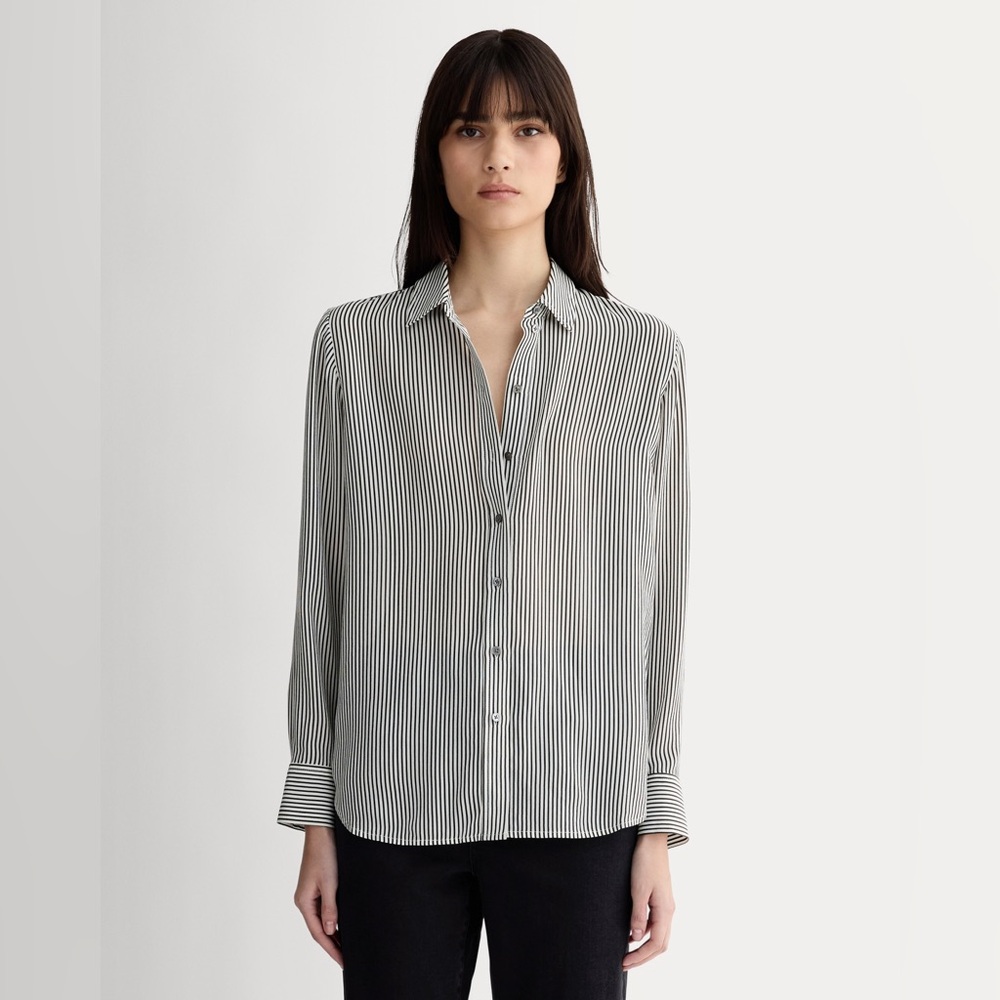 Everlane must-have shirt in washable silk